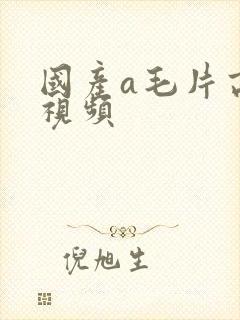 国产a毛片高清视频封面