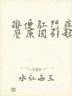 排便肛门疼痛什么原因引起的