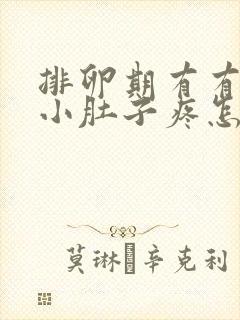 排卵期有有血丝小肚子疼怎么回事