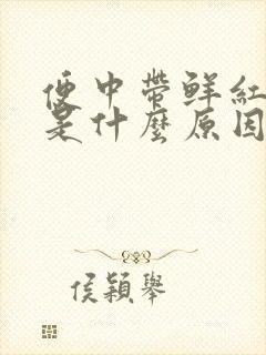 便中带鲜红色血是什么原因