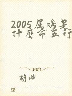 2005属鸡是什么命五行属性