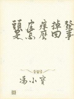 头皮痒掉发厉害是怎么回事