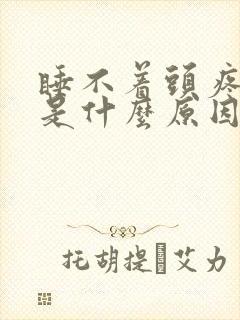 睡不着头疼头晕是什么原因