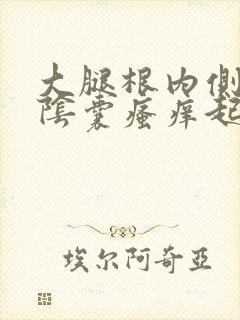 大腿根内侧连着阴囊瘙痒起疙瘩