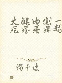 大腿内侧一片红疙瘩瘙痒越抓越痒