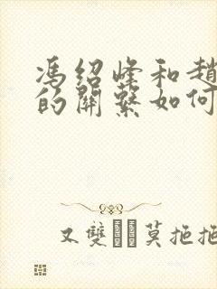 冯绍峰和赵丽颖的关系如何?封面