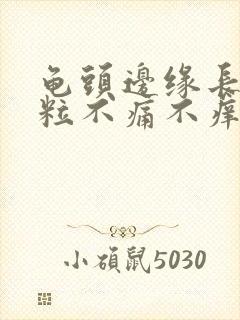 龟头边缘长小肉粒不痛不痒封面