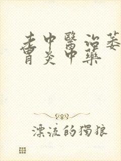 老中医治萎缩性胃炎中药