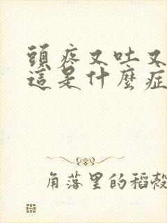 头疼又吐又拉的这是什么症状