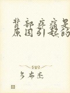 背部疼痛是什么原因引起的 女人