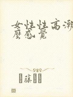 女性性高潮是什么感觉