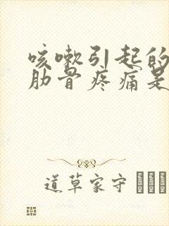 咳嗽引起的右侧肋骨疼痛是什么原因