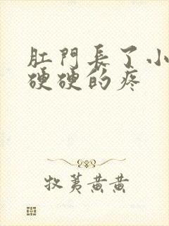 肛门长了小肉球硬硬的疼