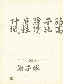 什么牌子的电视机性价比高质量好