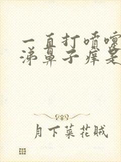 一直打喷嚏流鼻涕鼻子痒是什么原因