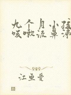 九个月小孩感冒咳嗽流鼻涕怎么办