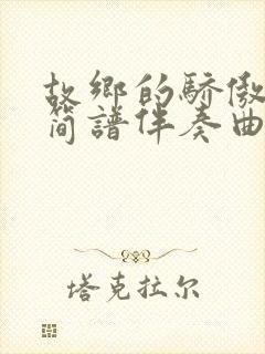 故乡的骄傲动态简谱伴奏曲