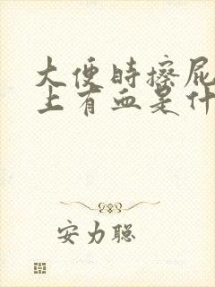 大便时擦屁股纸上有血是什么原因