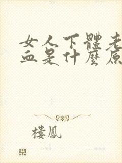 女人下体老是出血是什么原因封面