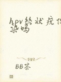 hpv丝状疣传染吗