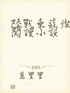 陆战东苏灿免费阅读小说