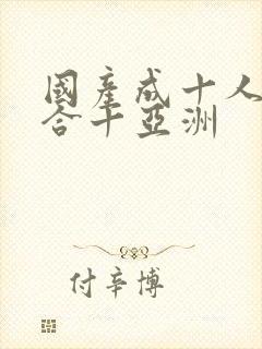 国产成十人十综合十亚洲