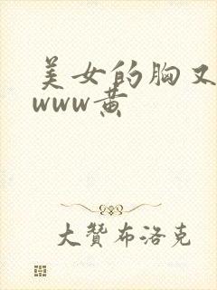 美女的胸又大又www黄