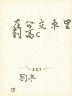 在公交车里c弄到高c