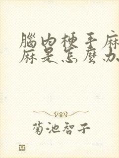 脑内梗手麻脚发麻是怎么办