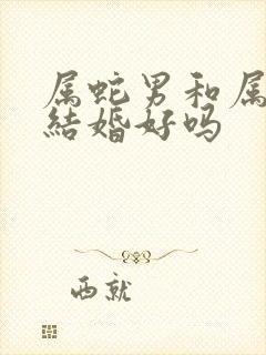 属蛇男和属羊女结婚好吗封面