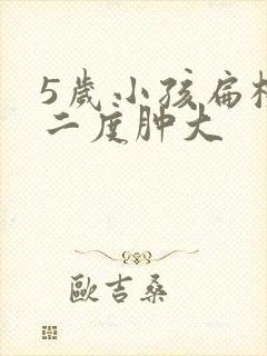 5岁小孩扁桃体二度肿大