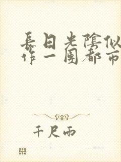 长日光阴似箭乱作一团都市言情