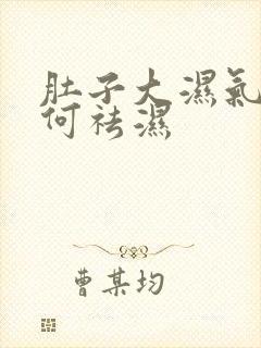 肚子大湿气重如何祛湿