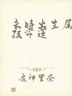 未时出生属牛男孩命运