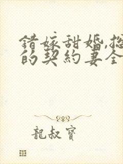 错嫁甜婚,总裁的契约妻全文免费阅读