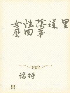 女性阴道里疼怎么回事封面