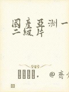 国产亚洲一级片二级片