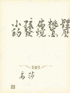 小孩扁桃体引起的发烧怎么才能退烧