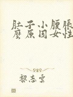 肚子小腹胀痛什么原因女性