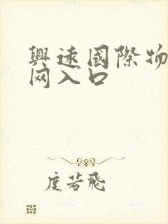 兴远国际物流官网入口封面