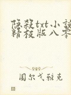 隐杀txt小说精校版八零电子书封面
