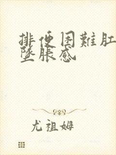 排便困难肛门有坠胀感