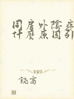 同房外阴疼痛是什么原因引起的