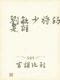 刘敏少将的丈夫是谁