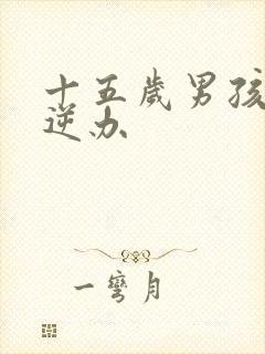 十五岁男孩的叛逆办