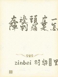 左边头皮一阵一阵刺痛是怎么回事封面