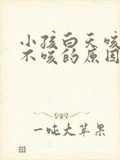 小孩白天咳晚上不咳的原因