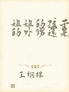 姐姐的孩子是我的外甥还是侄子封面