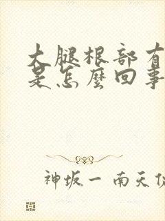 大腿根部有个包是怎么回事