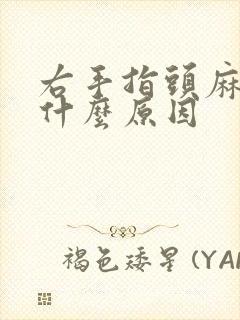 右手指头麻木是什么原因封面